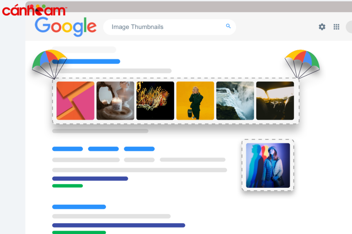 Kích thước được google cho phép để tạo hình ảnh tìm kiếm là 1280x720 pixel