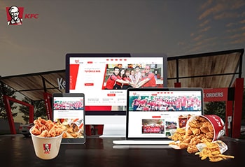 KFC Viet Nam makes the own website 