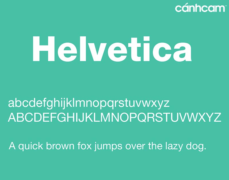 Bộ font Helvetica