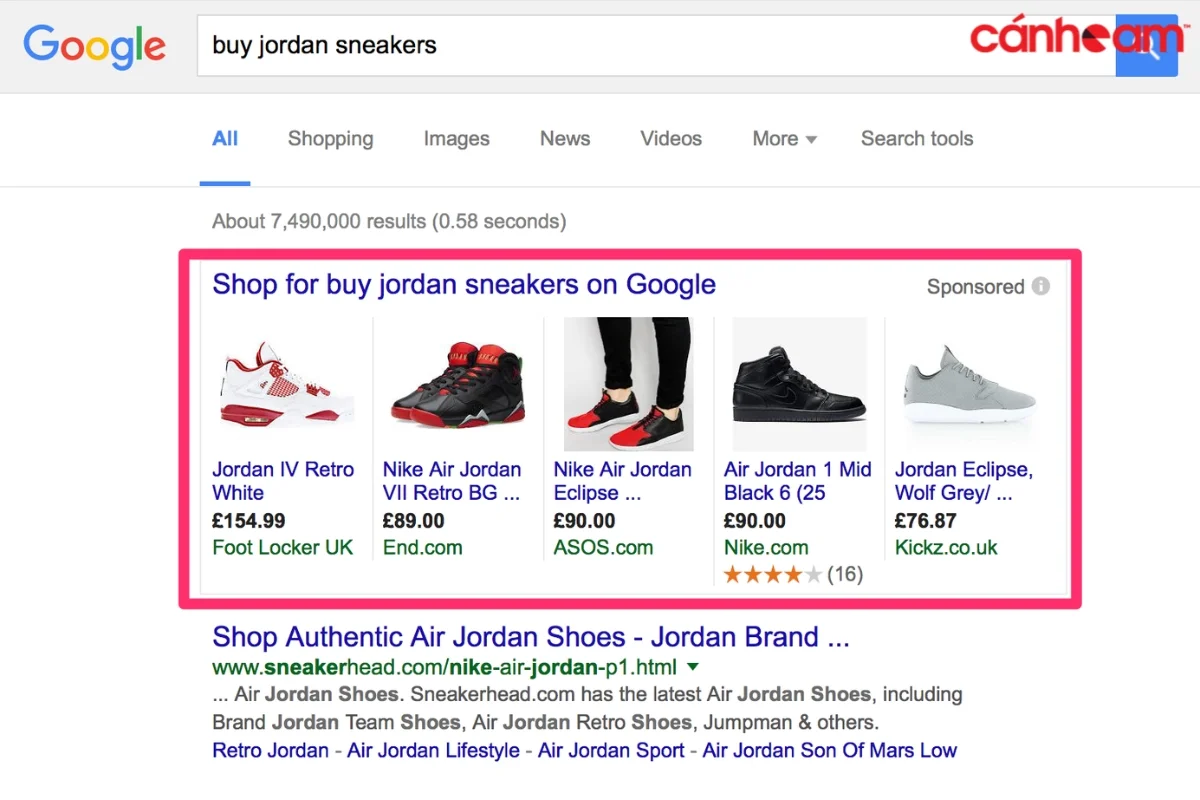 Google Shopping Ads đang là hình thức quảng cáo Google phổ biến