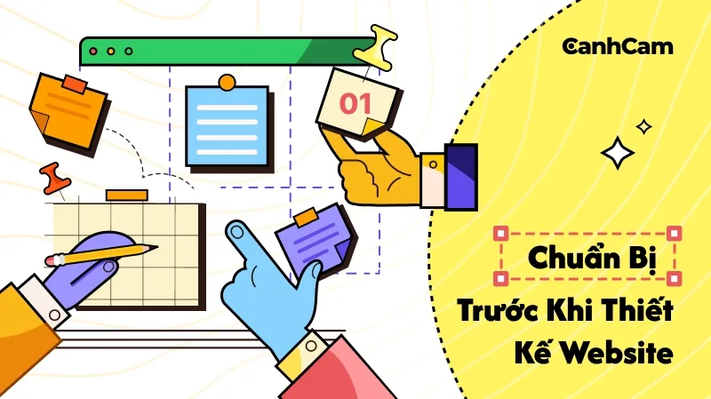 Cần chuẩn bị gì trước khi thiết kế website