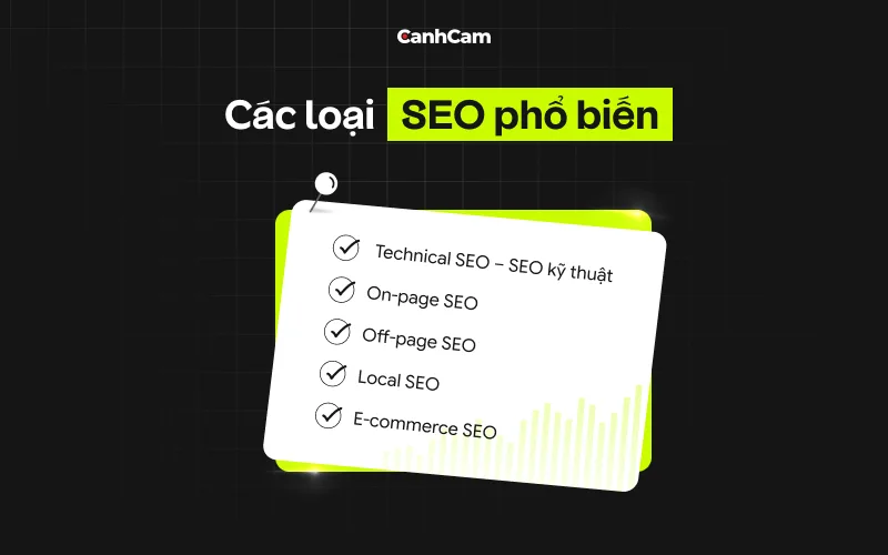 Các loại SEO phổ biến