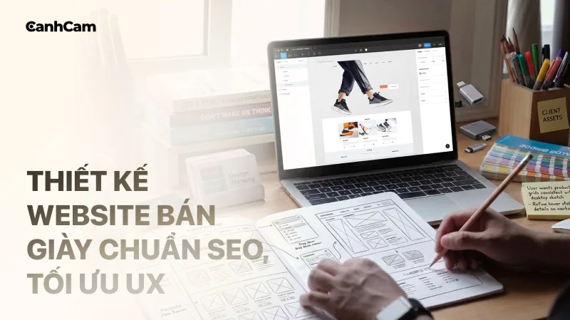 Thiết kế website bán giày chuẩn SEO và tối ưu trải nghiệm người dùng