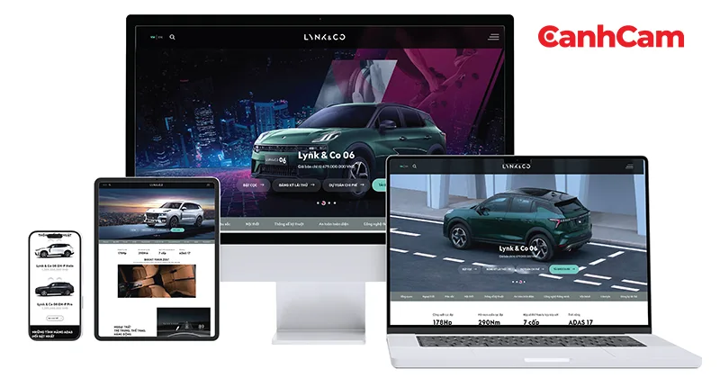 Lynk & Co Vietnam Mẫu website ô tô đẹp mà Cánh Cam đã thiết kế Lynk & Co Vietnam Mẫu website ô tô đẹp mà Cánh Cam đã thiết kế