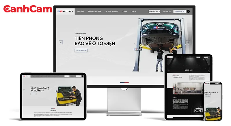 Lynk & Co Vietnam Mẫu website ô tô đẹp mà Cánh Cam đã thiết kế