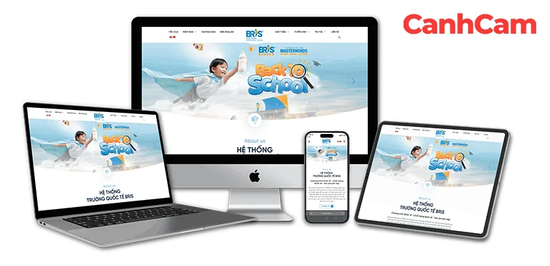 website BRIS Edu thiết kế bởi Cánh Cam website BRIS Edu thiết kế bởi Cánh Cam