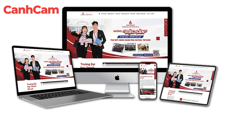 website Yersin University thiết kế bởi Cánh Cam website Yersin University thiết kế bởi Cánh Cam