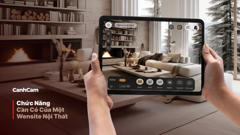 Các chức năng cần có khi thiết kế web nội thất