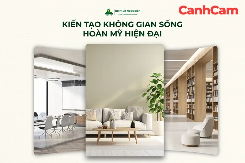 mẫu website Nội thất Ngọc Diệp