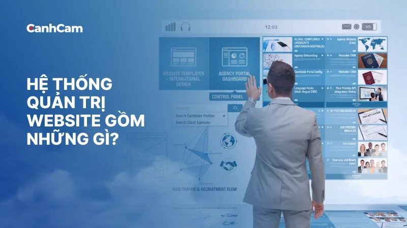 Hệ thống quản trị website xuất khẩu lao động gồm những gì