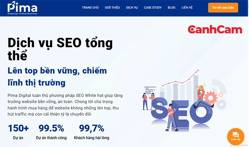 Pima Digital công ty dịch vụ SEO tại Phường Thạnh Mỹ Tây, Thành phố Hồ Chí Minh