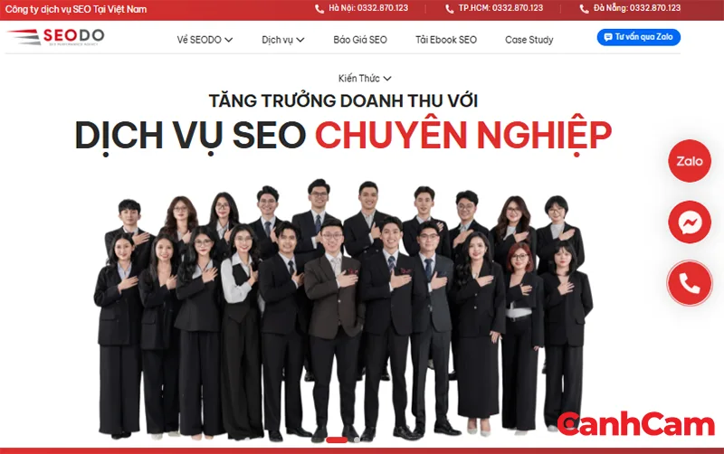 SEODO công ty dịch vụ SEO tại Đống Đa, TP Hà Nội