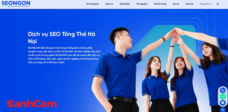 SEONGON công ty dịch vụ SEO tại phường Chợ Dừa Hà Nội