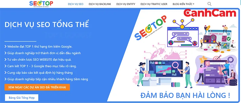 SEOTOP công ty dịch vụ SEO tại Thủ Đức