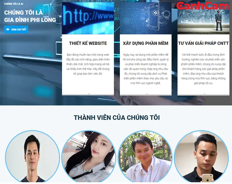 Phi Long Software - công ty thiết kế website Hà Tĩnh