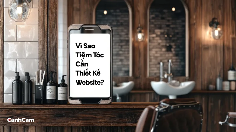 Lý do các tiệm tóc cần thiết kế website