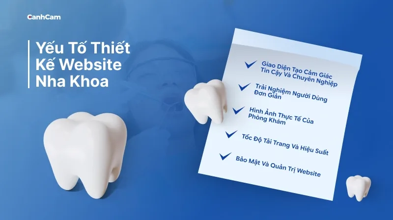 Thiết kế website nha khoa Những yếu tố quan trọng khi thiết kế website nha khoa