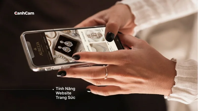 Những chức năng cần có khi thiết kế website trang sức
