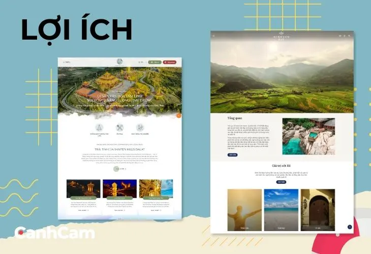 lợi ích khi thiết kế website du lịch đẹp và chuyên nghiệp