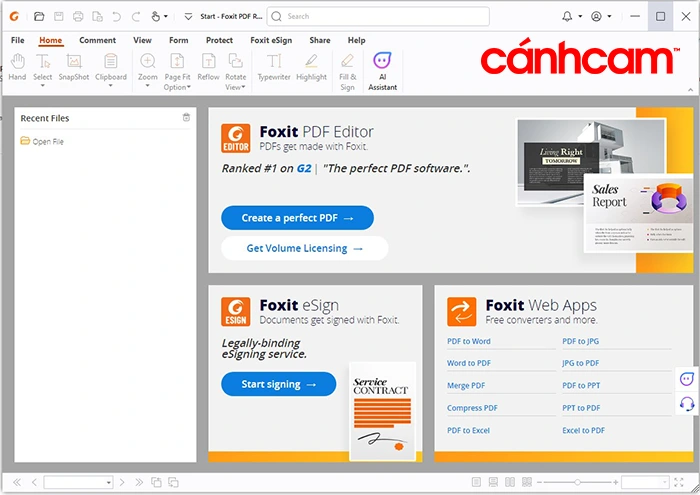 tải phần mềm đọc PDF, tải foxit PDF reader, download foxit reader full