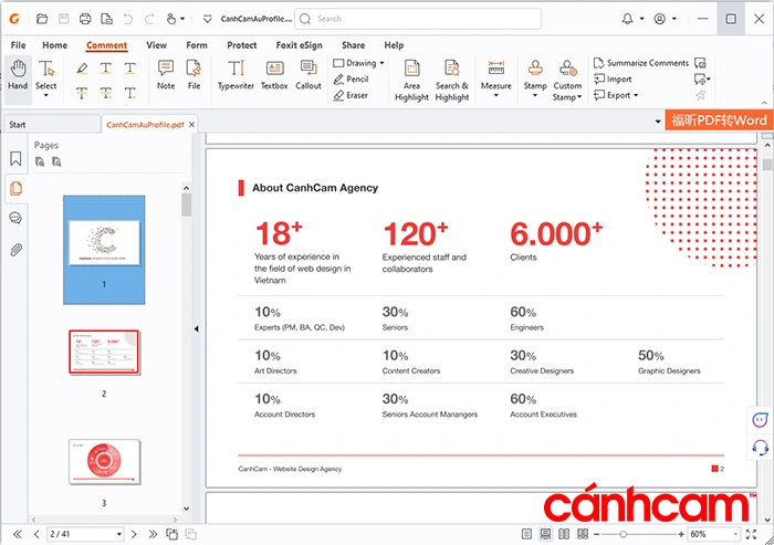 tải phần mềm đọc PDF, tải foxit PDF reader, download foxit reader full