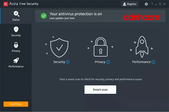 Avira Free Antivirus phần mềm diệt virus miễn phí ưu chuộng