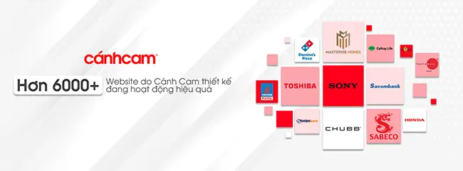 có 6000 website đang vận hành thiết kế bởi Cánh Cam