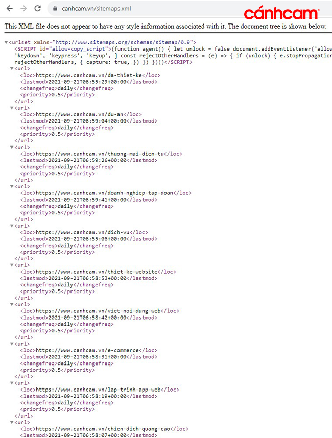 đưa website lên google, sitemap cho website, sitemap là gì, cách tạo sitemap