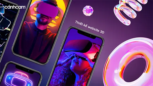 công cụ thiết kế website 3D chuyên dụng