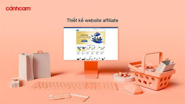 Thiết kế website affiliate, thiết kế trang web affiliate, thiết kế website tiếp thị liên kết