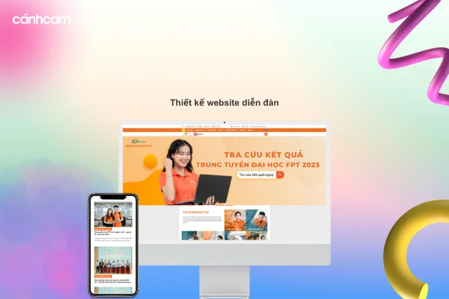 thiết kế website diễn đàn