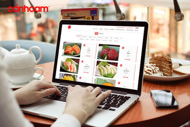 Thiết kế website nhà hàng, thiết kế website f&B chuyên nghiệp, thiết kế trang web ẩm thực, quán ăn