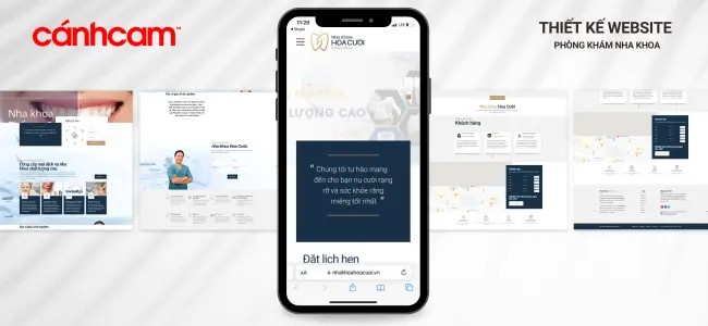 thiết kế website nha khoa, thiết kế  trang web nha khoa, tạo trang web phòng khám răng miệng, làm web nha khoa răng sứ, thiet ke web phong kham nha