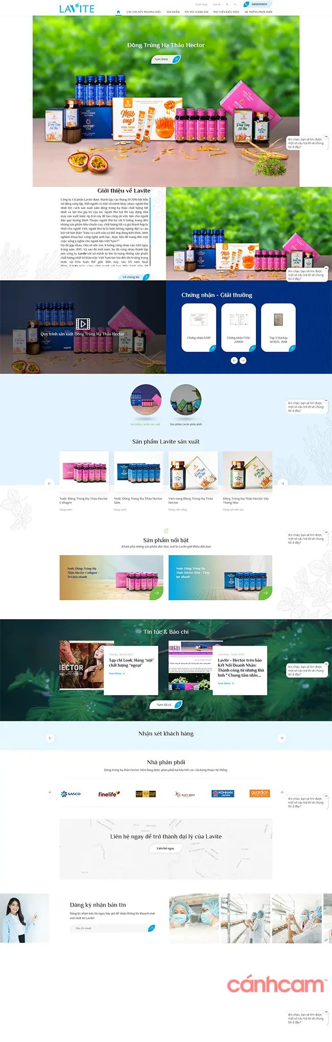 thiết kế website thực phẩm, thiết kế trang web bán thực phẩm, làm website thực phẩm