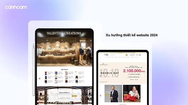 xu hướng thiết kế website 2024, nhu cầu thiết kế website 2024, style thiết kế website 2024, xì tai thiết kế web năm 2024, thiết kế website cao cấp, thiết kế website chuẩn seo