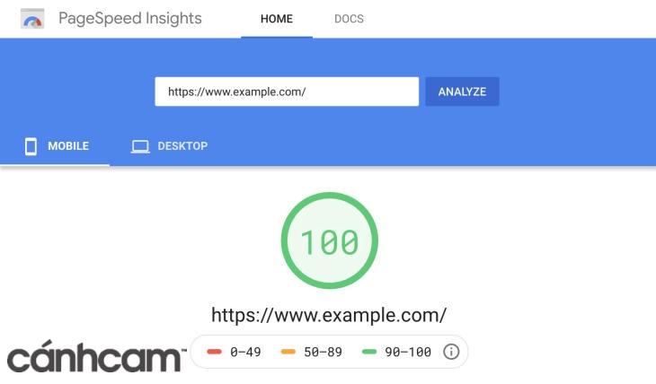 Sử dụng Google PageSpeed Insights để kiểm tra tốc độ tải trang