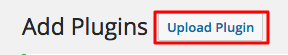 Bước 2: Nhấn chọn Upload Plugin.