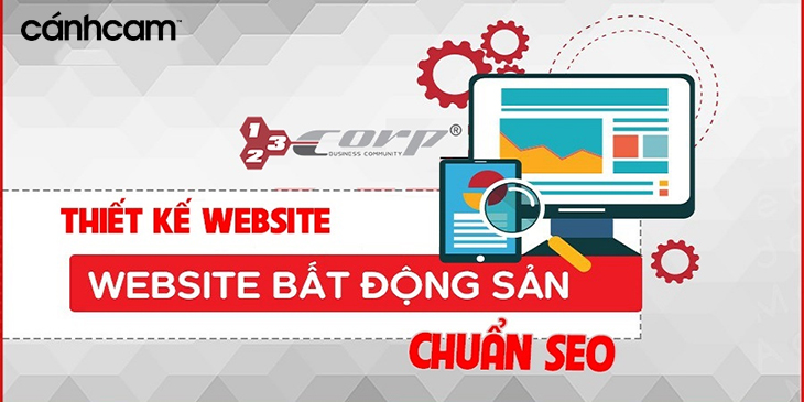 Công ty 123Corp chuyên thiết kế website chuẩn SEO