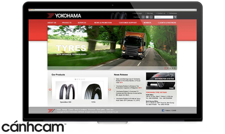 Dịch vụ thiết kế website ô tô mang đến các trang web chuyên nghiệp, đẹp mắt