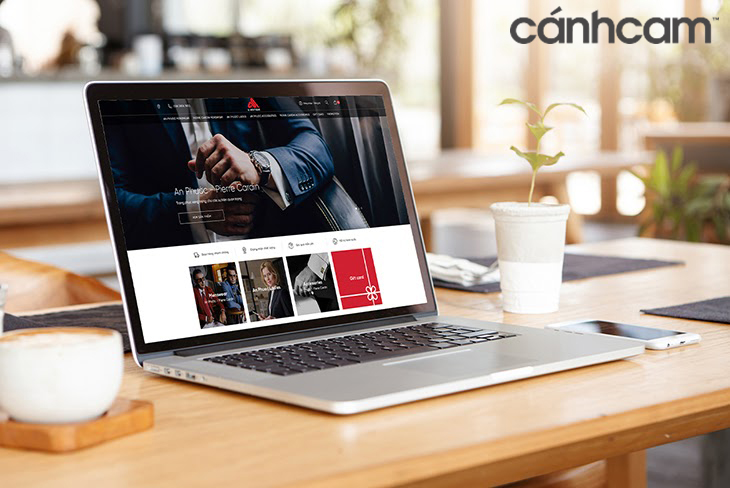 Dịch vụ thiết kế website thời trang Cánh Cam với 18 năm kinh nghiệm