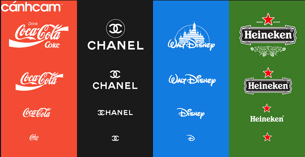 Nhận diện thương hiệu qua màu sắc và thiết kế logo
