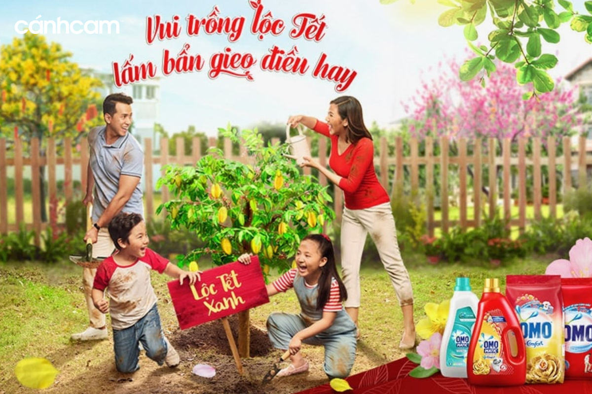 Hoạt động activation thương hiệu Omo