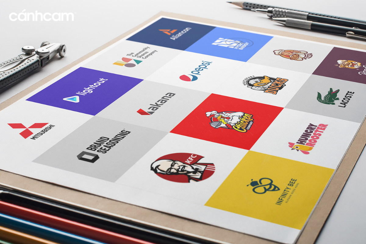 Logo cần sự đồng nhất giữa hình ảnh, màu sắc, logo,...