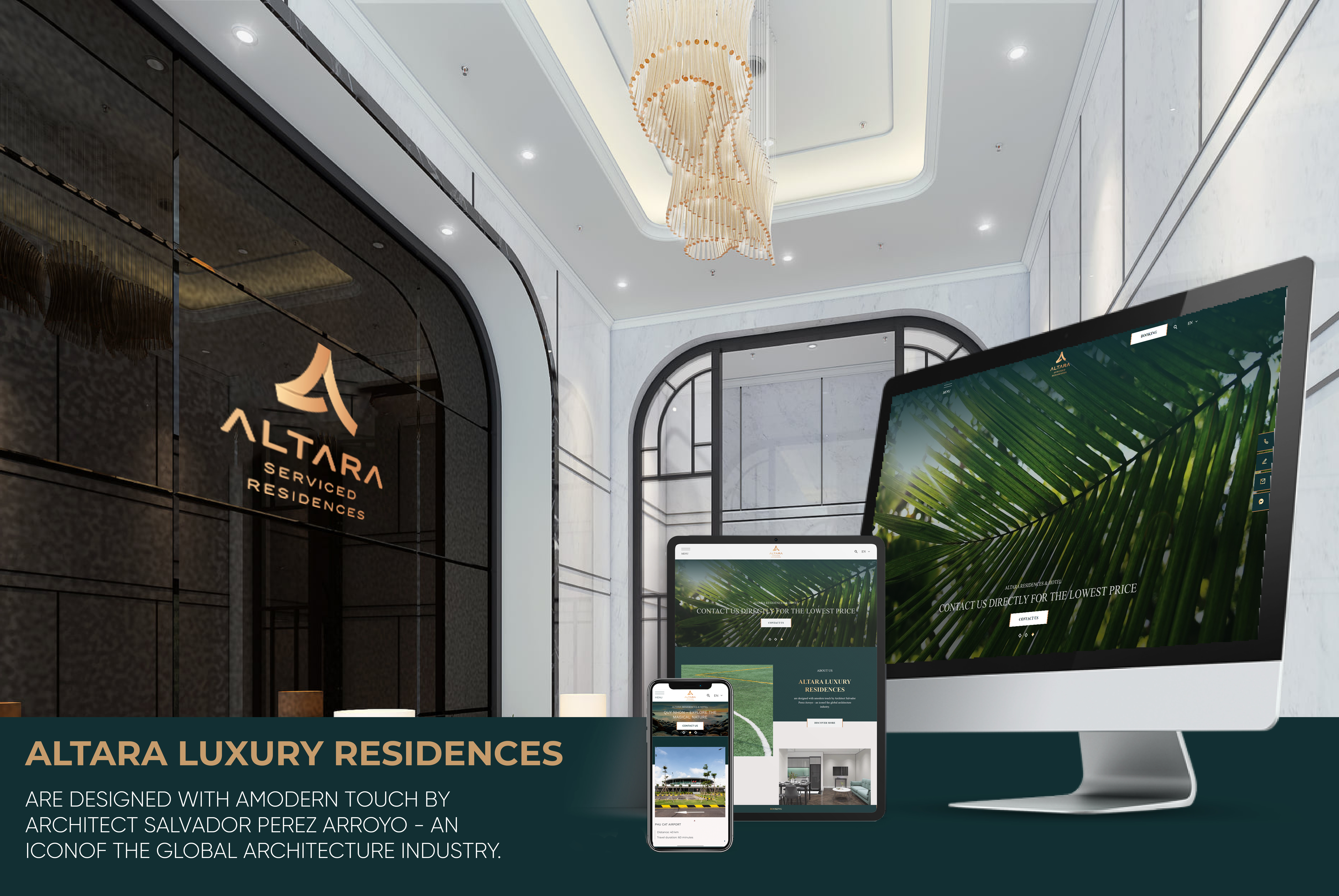 thiết kế website ALTARA  RESIDENCES HOT