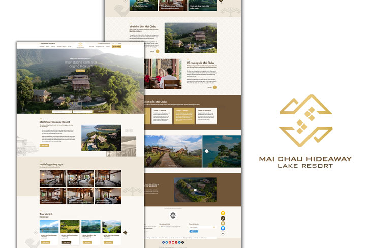 Mai Châu thiết kế website thương hiệu tại Cánh Cam ảnh 1