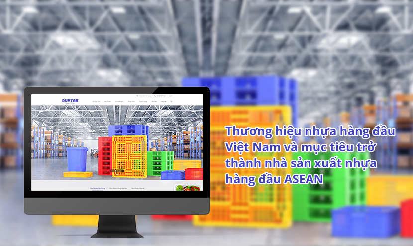 Duy Tân Plastics - Thiết kế website tại Cánh Cam ảnh 1