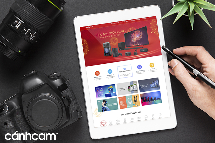 Sony Promotion thiết kế website tại Cánh Cam ảnh 4