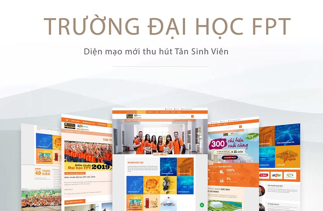 Cánh Cam thiết kế website cho đại học FPT ảnh 3