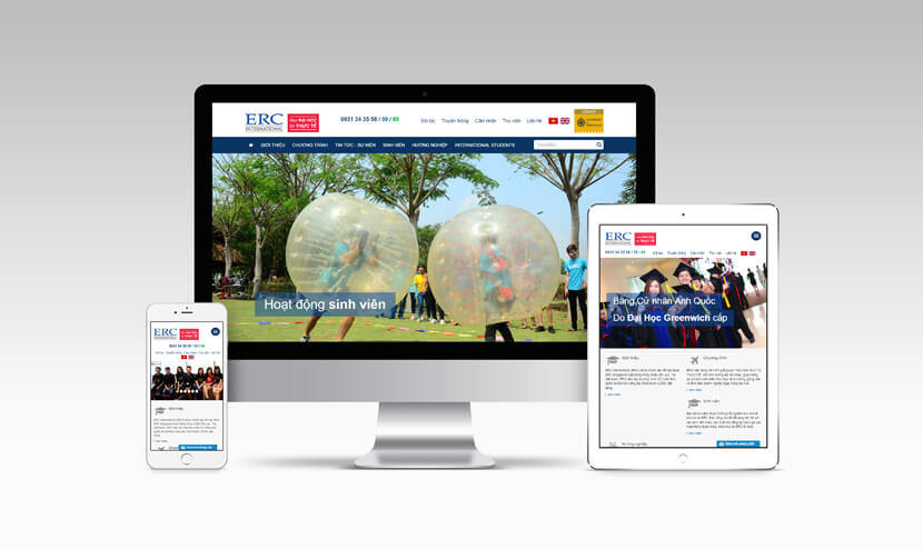 ERC International thiết kế website tại Cánh Cam ảnh 7