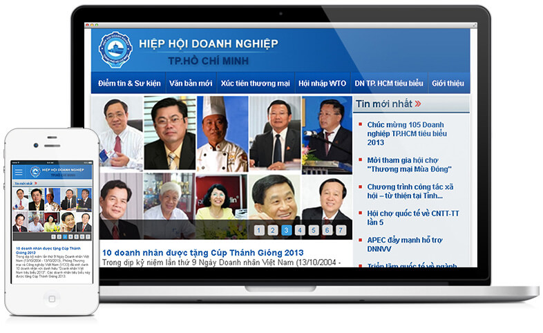Hiệp hội doanh nghiệp HCM thiết kế website tại Cánh Cam ảnh 7